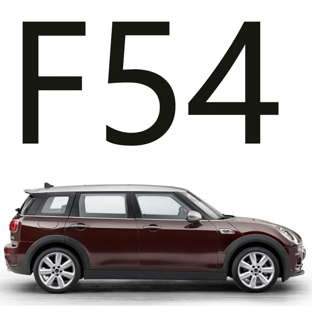 Sun / Rain Guards Acrylic Translucent smoky color For Mini cooper Countryman Hatchback Clubman