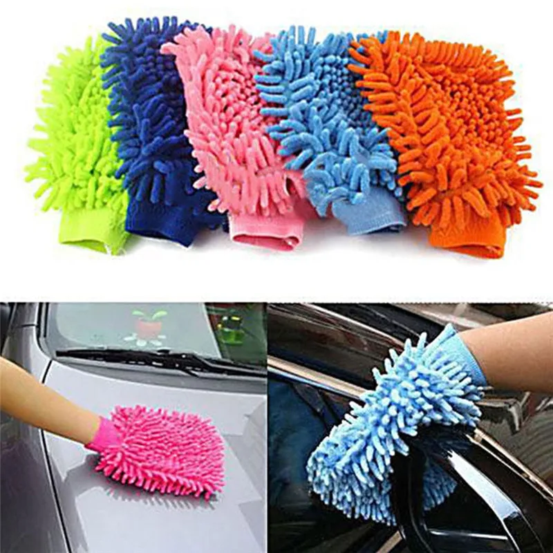 Household car washing gloves. Microfiber Materials.Soft and comfortable