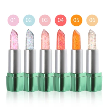 

1Pcs Moisturizer Jelly Lipstick Makeup Long Lasting Nutritious Lip Stick Temperature Change Color Waterproof Aloe Vera Lipstick