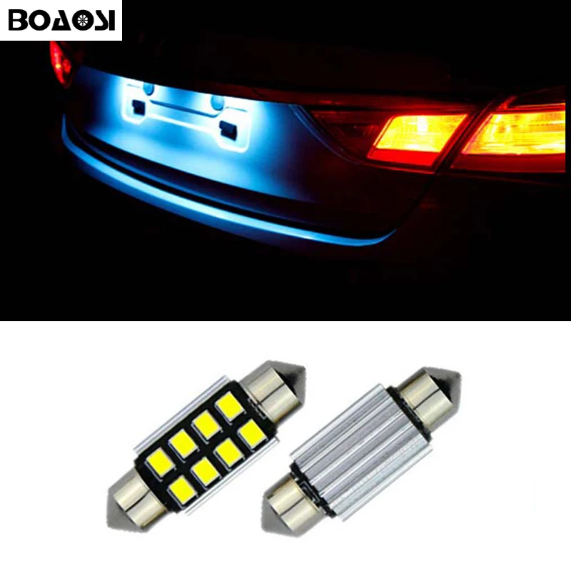 2x LED 36mm Canbus C5W Bulbs 2835 SMD Interior Lights License Plate