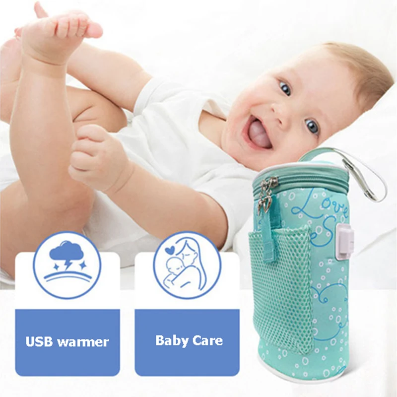 Portable Baby Milk Bottle Insulation Thermal Bag USB Infant Breast Milk Bottle Thermostat Bags Warmer Insulation Cover BB5127 (4)
