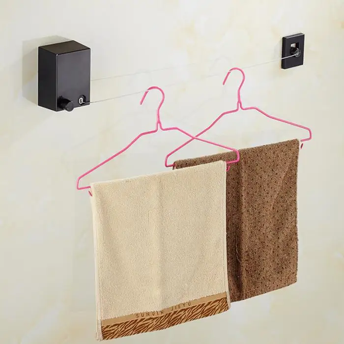 Выдвижная домашняя вешалка для одежды Magic сушилка Балкон Ванная комната невидимая одежда линии E2S