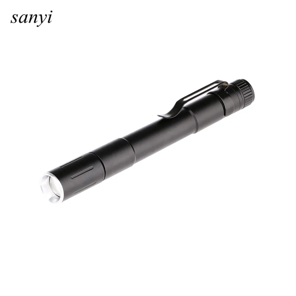 

Portable Mini Penlight XPE LED Flashlight Torch Pocket Light Waterproof Lantern AAA Battery Powerful Led For Hunting