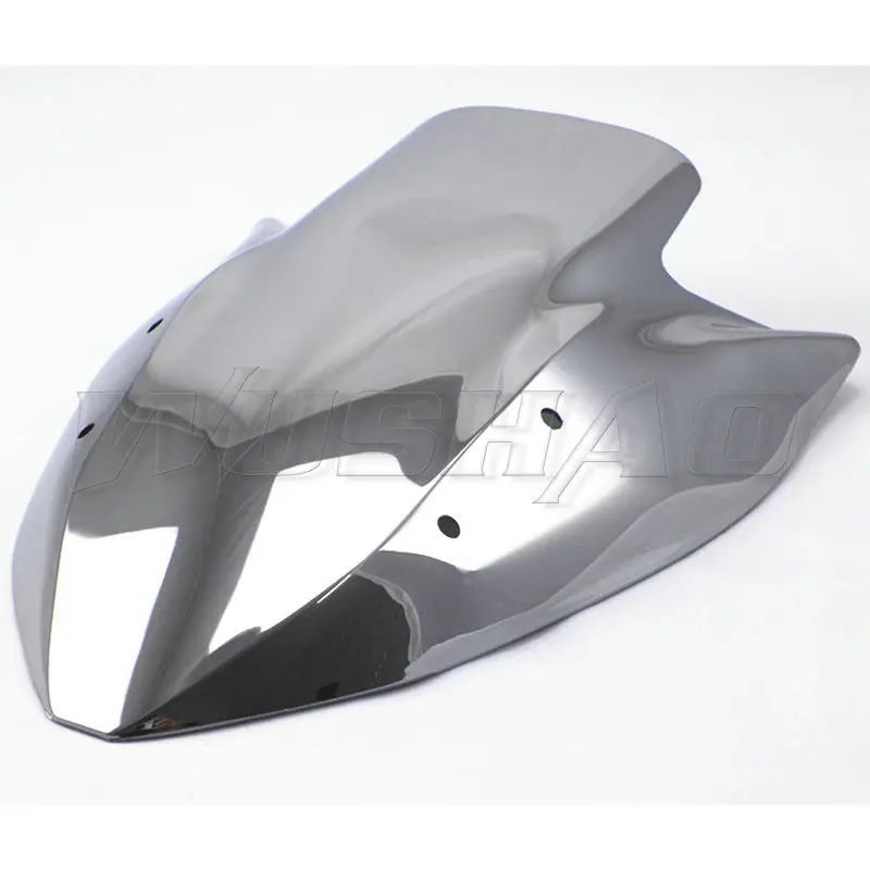 Мотоцикл двойной пузырь лобовое стекло ветер экран для 2003 2004 2005 2006 Kawasaki Z1000 Z 1000 черный Иридиевый прозрачный