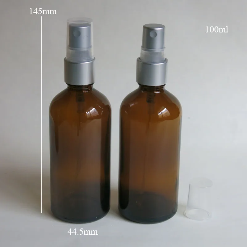 Download wholesale 100pcs 100ml amber glass perfume bottle with ...