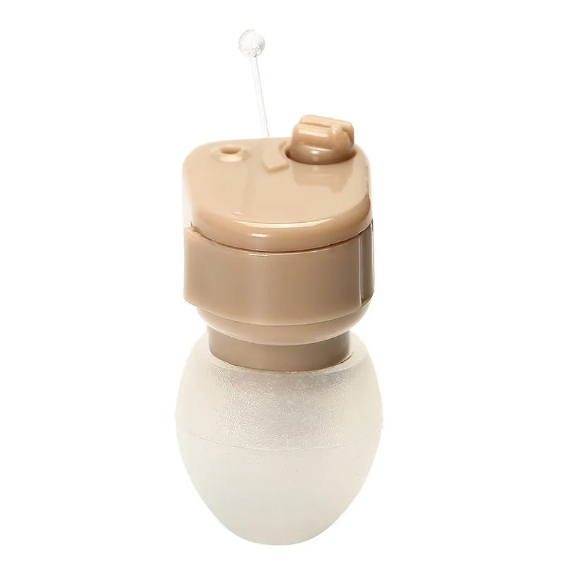 Mini Invisible In Ear Hearing Aid Adjustable Sound Voice Amplifier Audiphone Enhancer