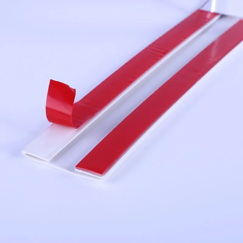 1M/PCS Self-adhesive type Silica gel Door bottom sealing strip Door Gap Blocker Under Door Draught Excluder Bath Mat sealing str