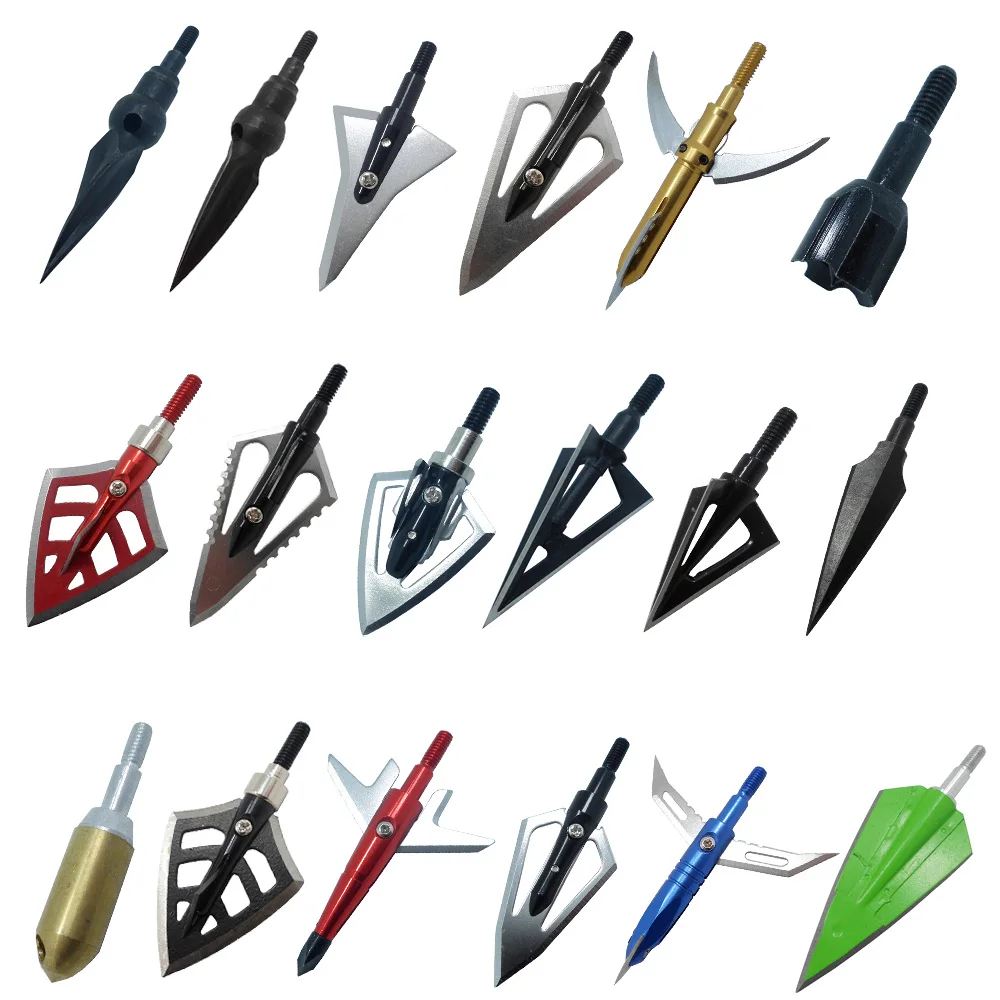 

1pc Archery Broadhead Arrowhead Arrow Head Point Tip Hunting Shooting