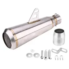 51 мм Универсальный мотоцикл кафе гонщик выхлопная труба глушитель хвост Глушитель Трубы для Kawasaki Honda Yamaha стиль 2