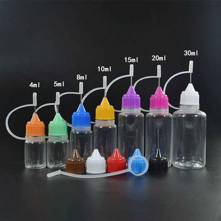 10ml E Liquid Bottle PE Dropper Bottles Recycling Plastic Dropper