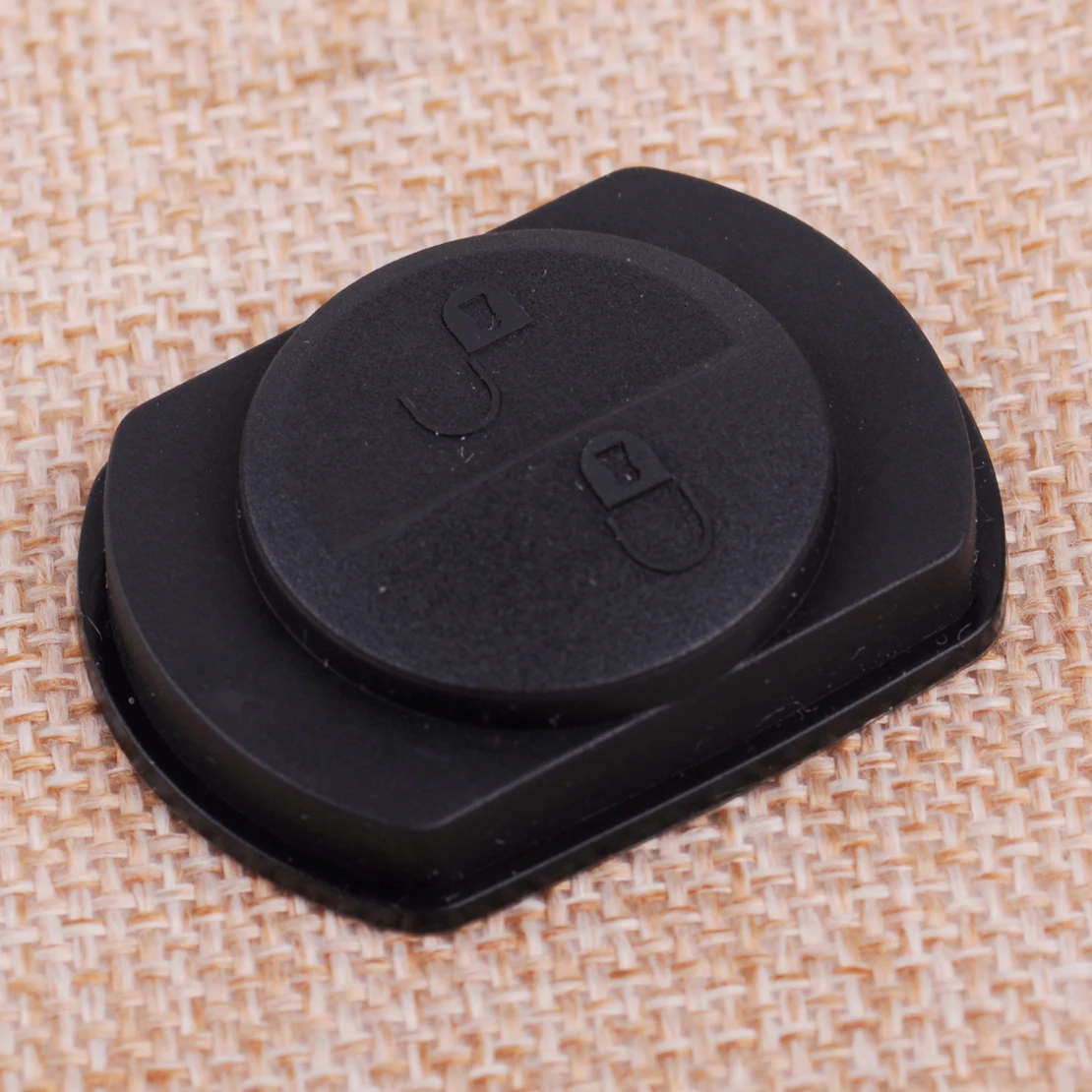 

CITALL New 2 Buttons Replacement Rubber Pad Fit for Mitsubishi Colt Warrior Remote Key Fob
