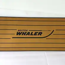 Подставка для руля лодки EVA коричневый Тик с логотипом Boston Whaler 406 мм x 991 мм x 13 мм 1" x 39" x 1/2"