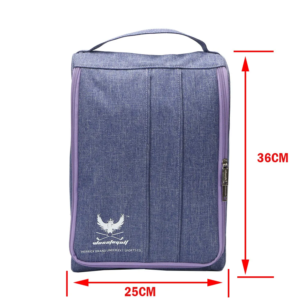  Golf bag Sport Shoes bag Big capacity Light Practical Travel Pack Shoe Pouch Waterproof Dustproof shoes bag