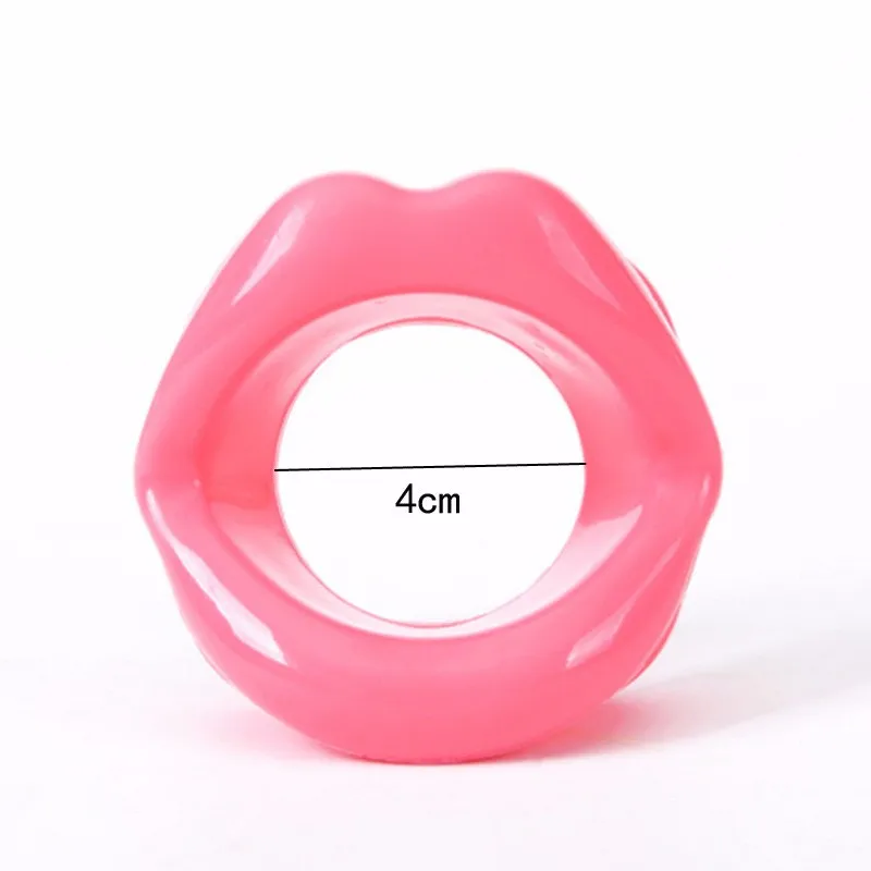 New 1pcs Openings Mouth Gag Adult Games Clear Plastic Open Stuff In