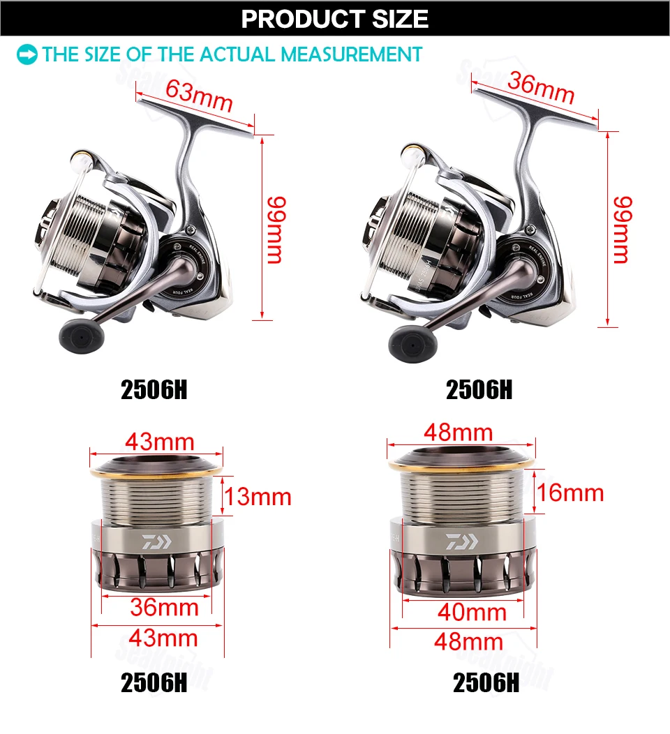 DAIWA LUVIAS 2004H 3012H спиннинговая Рыболовная катушка 5,6: 1 герметичная легкая воздушная роторная Рыболовная катушка