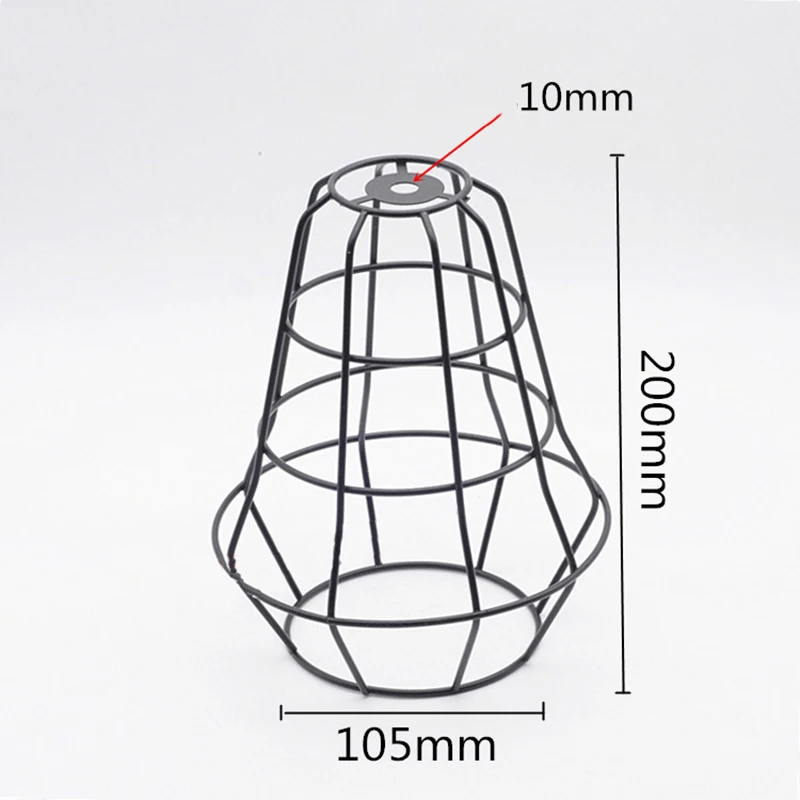 Винтажный Ретро светильник-клетка DIY абажур Настольный Потолочный подвесной светильник, абажур для лампы