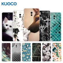 Para Meizu M6 nota/azul encanto Nota 6 Note6 CASO DE Meizu M6 nota 5,5 jirafa casos de diseño suave funda de silicona para Meizu M6Note(China)