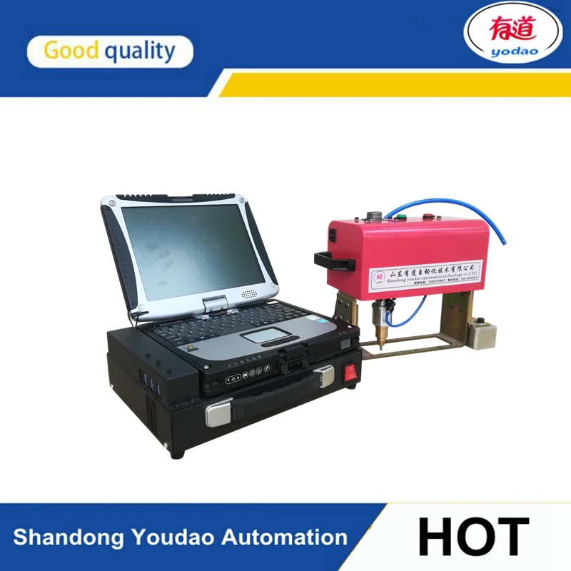 

14040 Series VIN Code Dot Peen Name Marker With CE approved, Dot Peen Marking Machines for automobile wheel boss