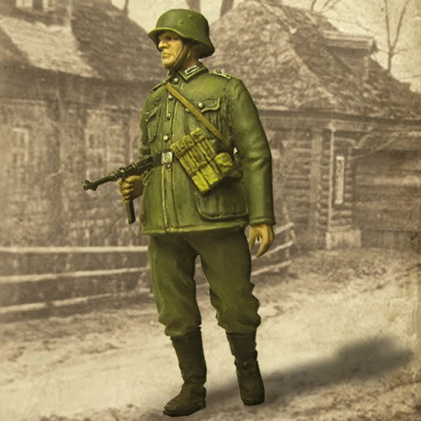 1/35 набор смоляных фигурок Infantryman | Игрушки и хобби