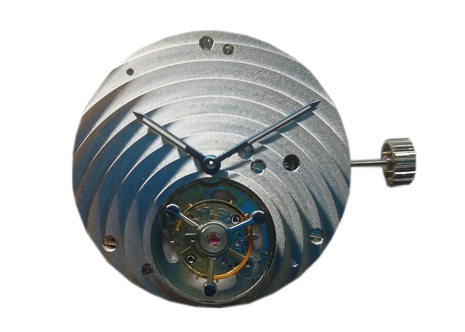 

HANGZHONG Tourbillon HighBeat Two Barrel Wrist Watch Movement Pats Repair Tool