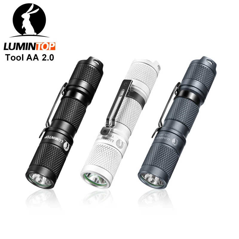 Светодиодный мини фонарик Lumintop 3 цвета 650 люмен 127 метров 5 режимов 14500/AA|Фонарики и