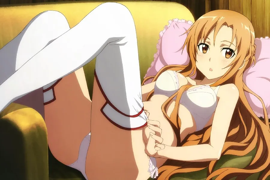 DIY frame Sword Art Online Light Novel Japan Hot Comics Anime Poster Sexy Girl Asuna Fabric Silk Poster Print Great Pictures