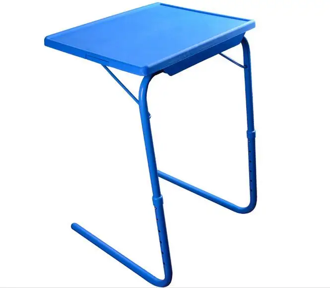 Lightweight Foldable Computer Stand Simple Plastic Computer Table Height Adjustable Laptop Desk Notebook PC Desk Side table