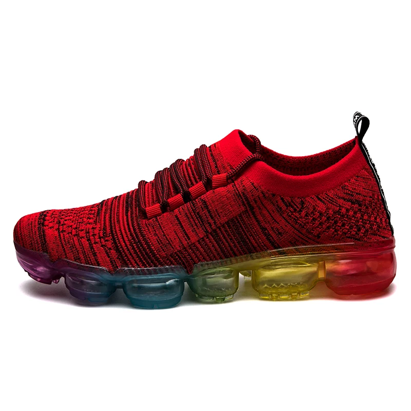 

2017 New Light Running Shoes For Men Breathable Outdoor Sport Shoes Summer Cushioning Male Shockproof Sole Sneakers