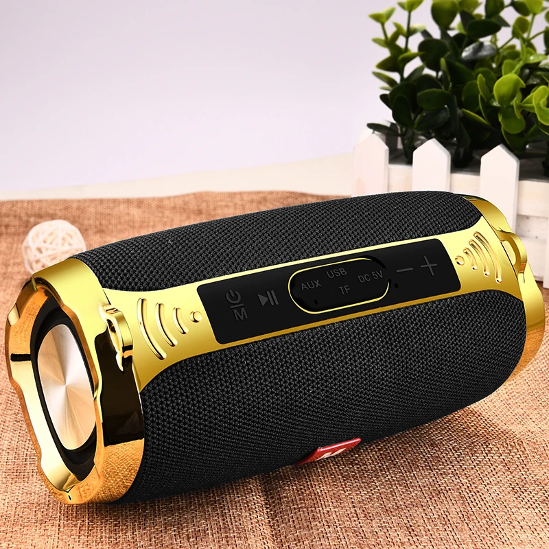 LIGE новинка 2019 металлический портативный беспроводной динамик Bluetooth Super Bass 4 1 3D