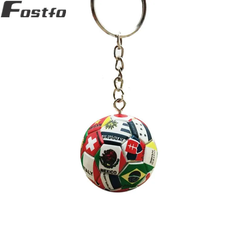 Keychain Mini rugby ball japan japanses key chain ring flag key ring cute