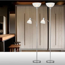 Современный напольный светильник для гостиной матовое стекло абажур торшер