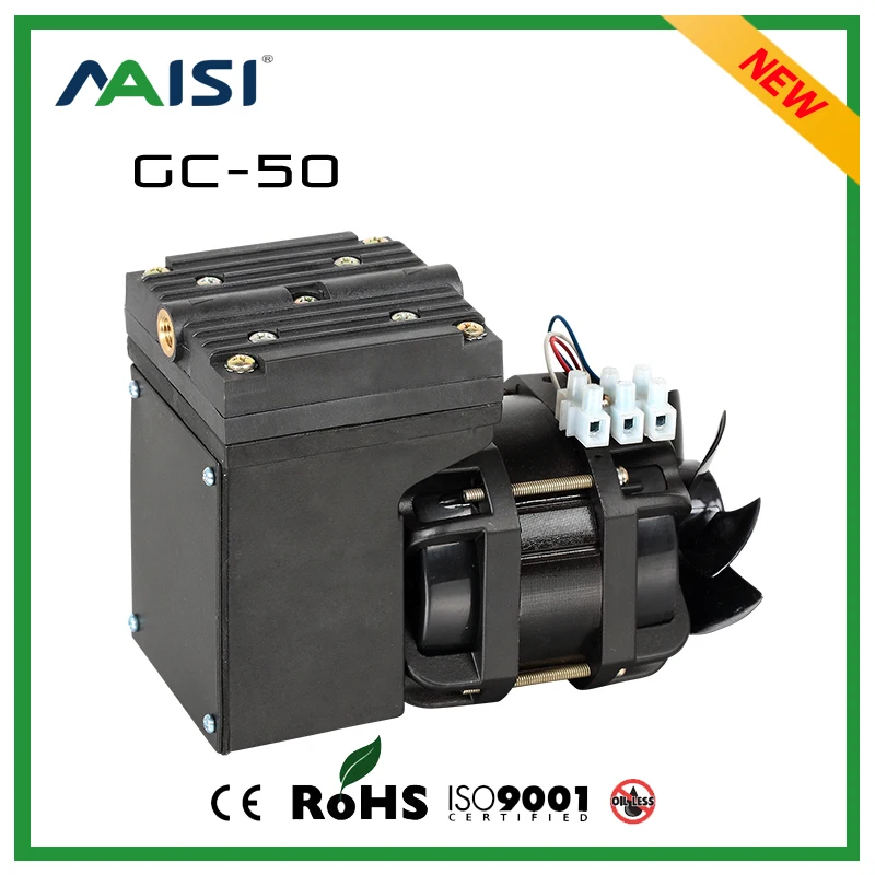 (GC-50) 110V /220V (AC) 33L/MIN 80 W oil free diaphragm vacuum pump gz 50 24 24v dc 33l min 50 w oil free diaphragm vacuum pump