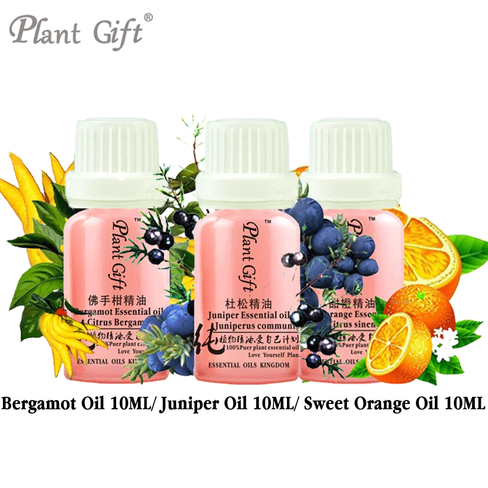 

Free Shopping 100% Pure Plant Essential Oils Bergamot / Juniper / Sweet Orange Oil 10ml Italy Imports Treatment Whitening Oily