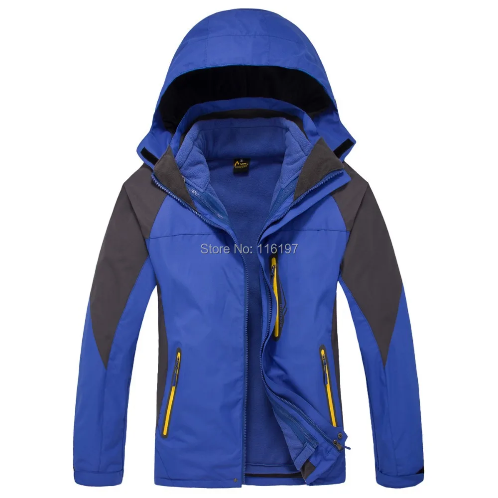 Dropshipping New winter Camping Hiking Outdoor jacket Sportswear Velvet