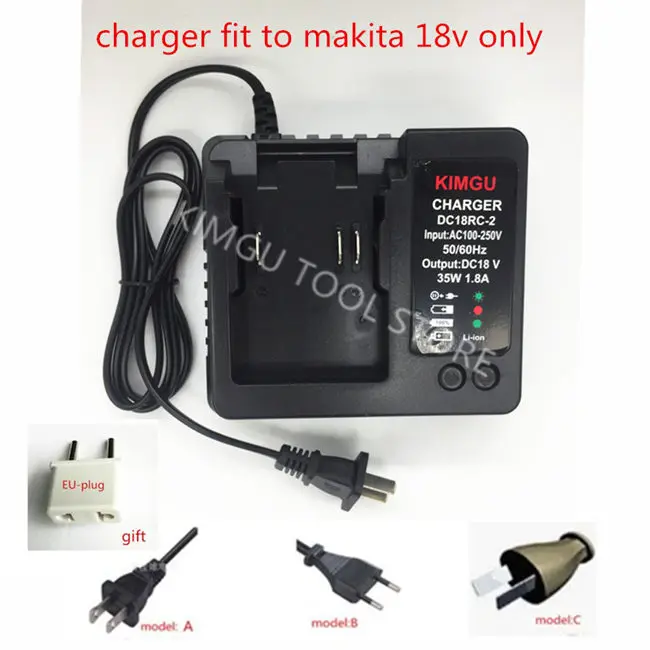 Зарядное устройство Замена для Makita литий-ионный аккумулятор Батарея 18V DC18RA DC18SE DC18RC DC18RCT BL1815 BL1830 BL1830B BL1820B Зарядное устройство