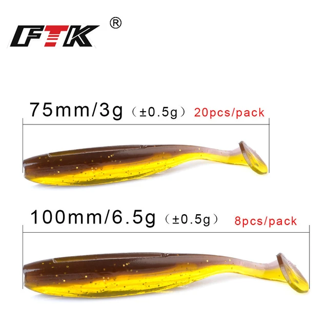 Ftk Fishing Lure Hard Bait Fake, Ftk Bass Soft Lure