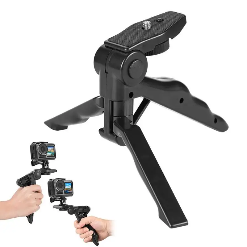 

Mini Tripod Phone Video Tripod Stand Handle Grip for DJI OSMO Action Camera