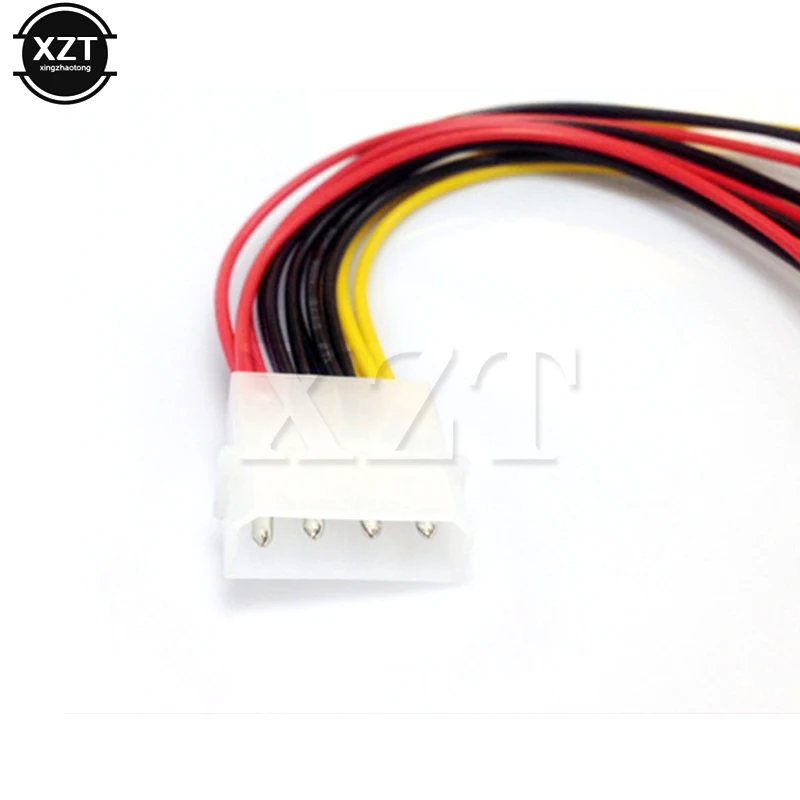 Высококачественный 4 контактный разъем питания Molex Male 3 порта разветвитель IDE Female