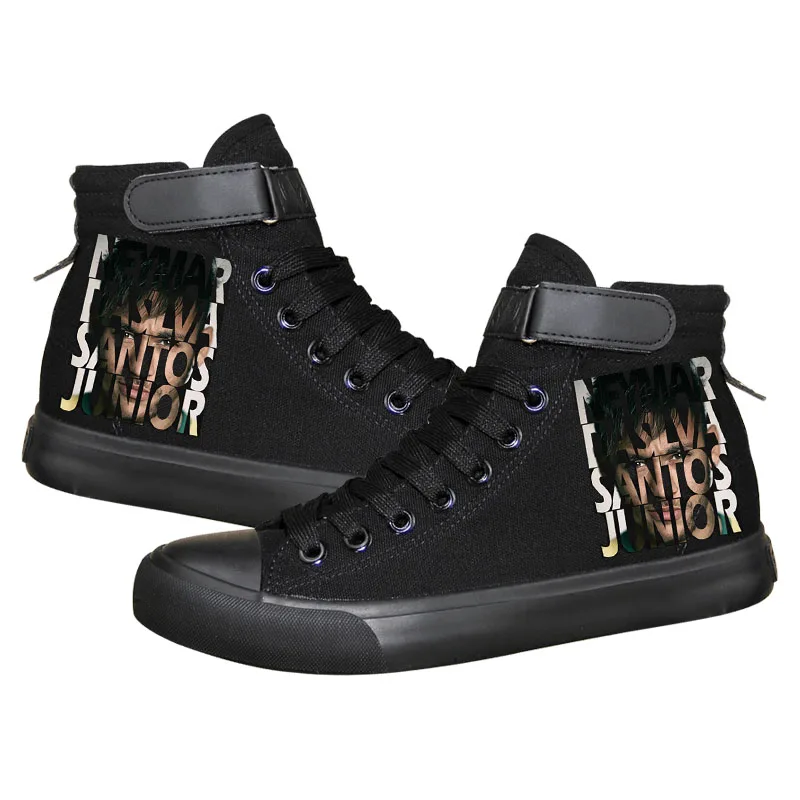 HOT SALE Neymar canvas shoes flat student Casual shoes gift for teenagers high quality luminous printing shoes