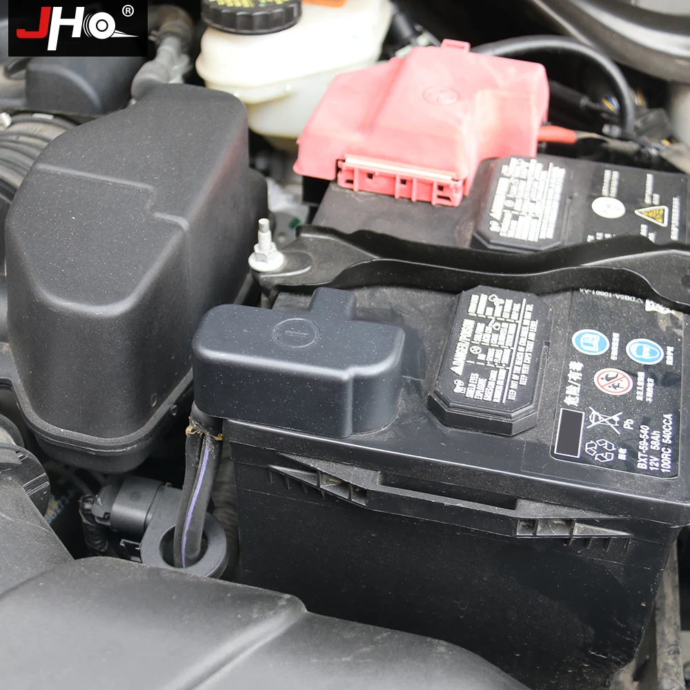 JHO капот двигателя Батарея негативная Защитная крышка Кепки для Ford Explorer 2011 2019 2018