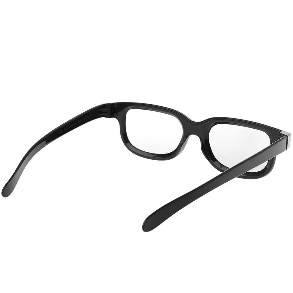 Круглые поляризованные Пассивные 3D стерео очки черные для TV Real D IMAX Cinemas L15|3D