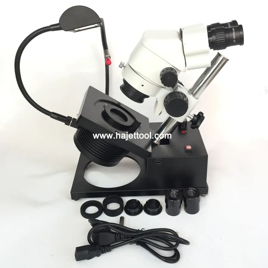 Jewellery Tools Gem Microscope Gemstone Inspection Microscope 7X 45X
