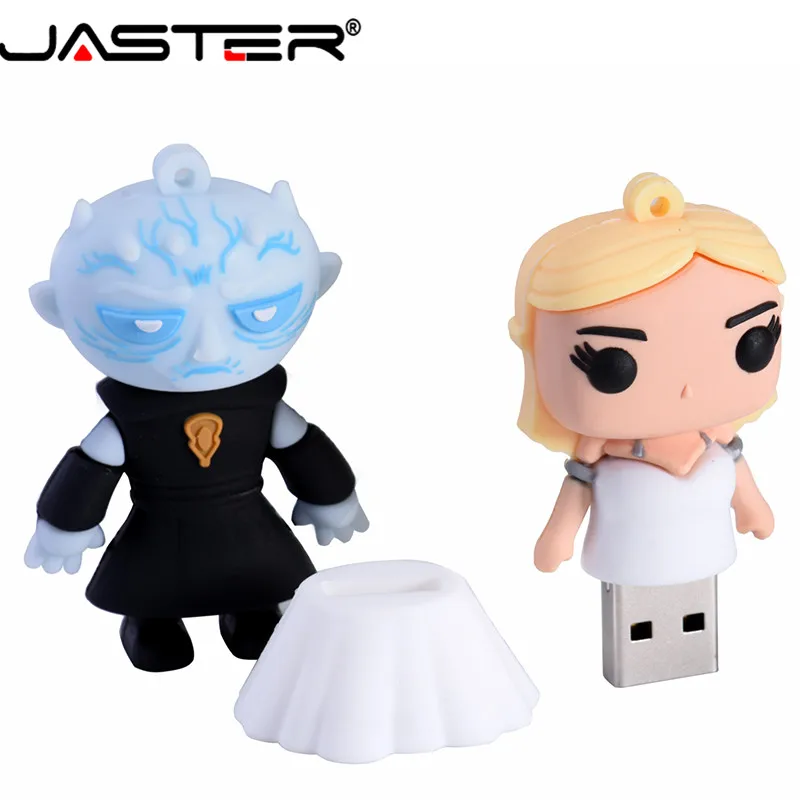 JASTER мультфильм USB 2,0 правильная игра серия флеш-накопитель Yaoh Danielis Tilion Jon Snow ручка-накопитель 4 ГБ 16 ГБ 32 ГБ 64 ГБ Флешка U диск