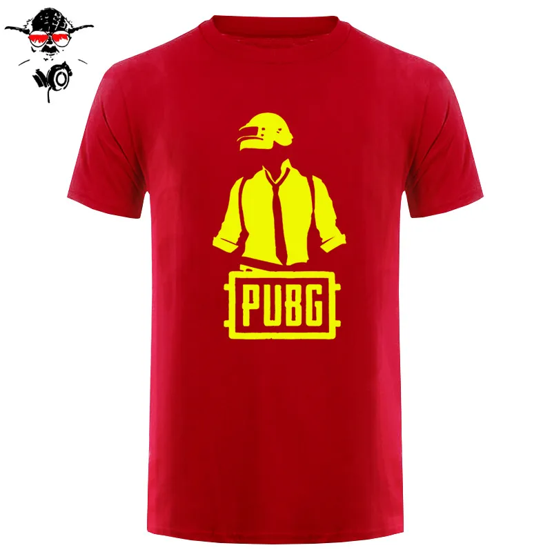  New PUBG TShirt Playerunknowns Battlegrounds Gaming Tees Gamers Pubg T-shirt Cartoon t shirt men Un