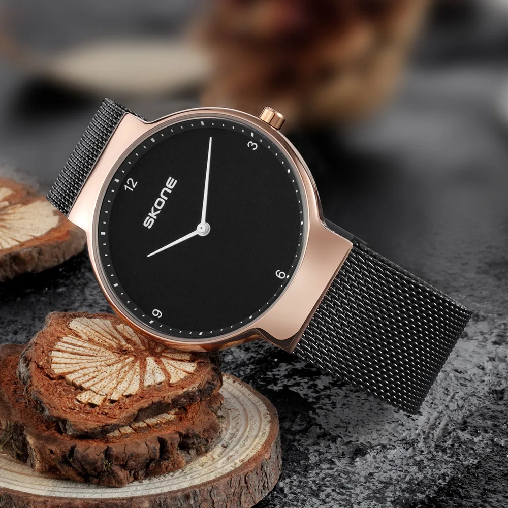 

Luxury Brand SKONE Couple Watch Men's Quartz Wristwatch Student Waterproof Fashion Simple Ladies Watches Masculino Feminino Gift