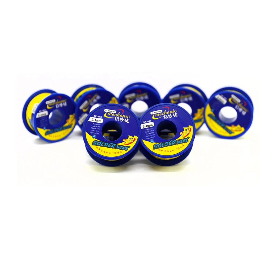 

MECHANIC Low temperature SX862 soldering tin wire double Rosin Core Solder Flux solder wire No cleaning