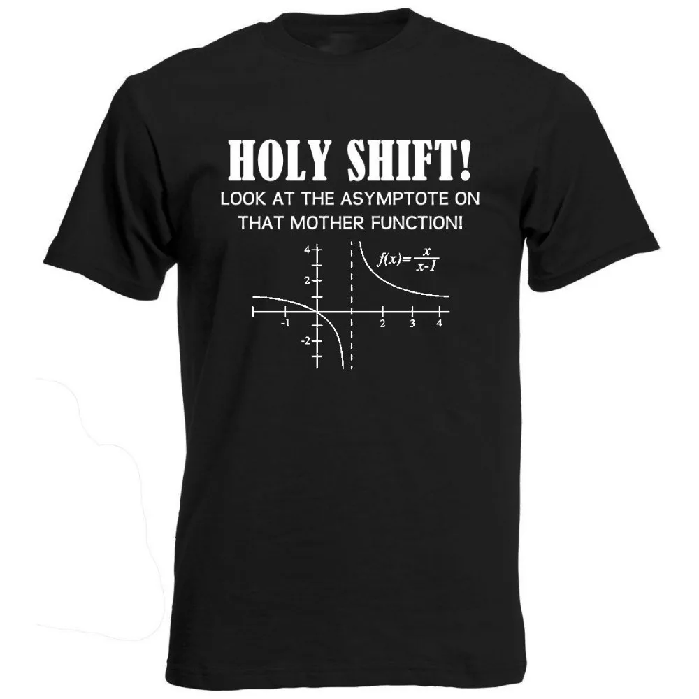 Забавная Мужская футболка Holy Shift Geek Nerd College грубый юмор графическая 100% хлопок