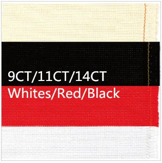 Высший сорт 150x150 см Аида Ткань белые или красное или черное Ткань 9ct или 11ct или 14ct вышивки крестом холст или сделать Любой Размер