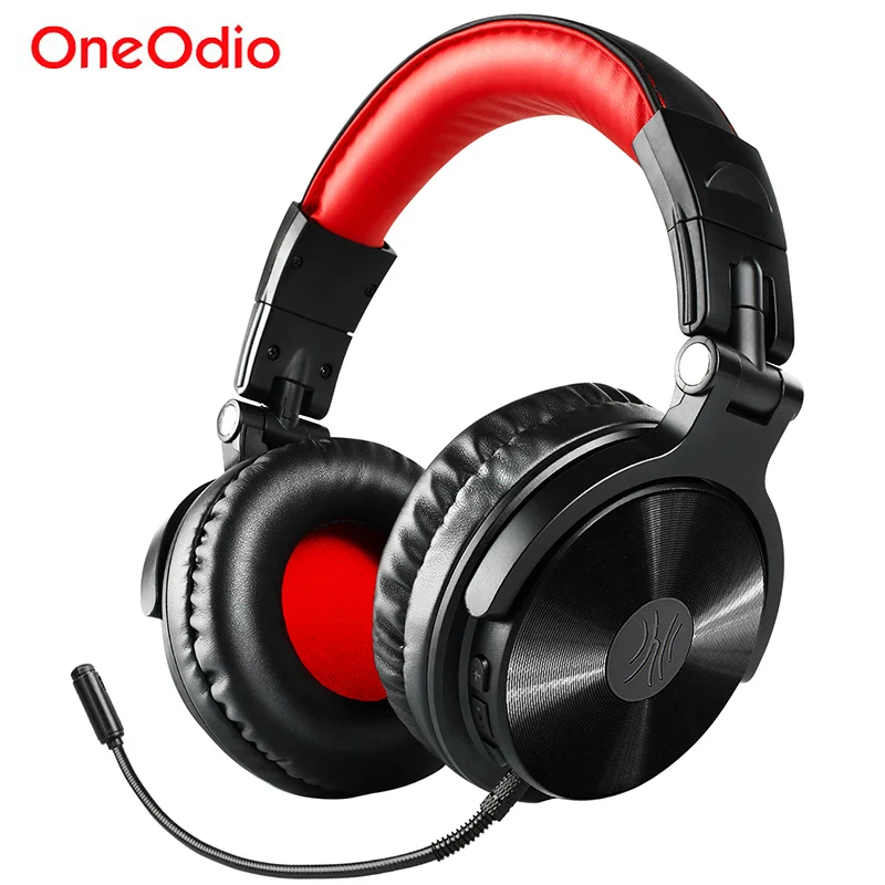 Preise Oneodio Verdrahtete Drahtlose Bluetooth Kopfhörer Mit Mikrofon Volume Control Stereo Bluetooth Gaming Headset Für Telefon Computer PC Gamer