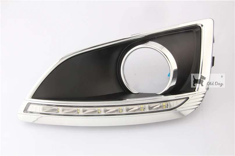 Для hyundai IX35 2010 2011 2012 водительский DRL Дневной ходовой светильник, противотуманная фара, релейный Светодиодный дневной светильник, автомобильный стиль